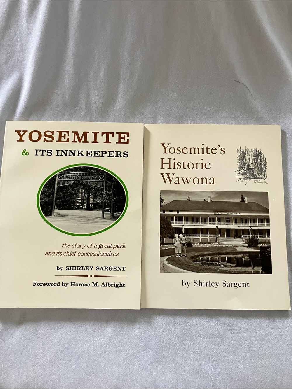 Vintage Yosemite Books